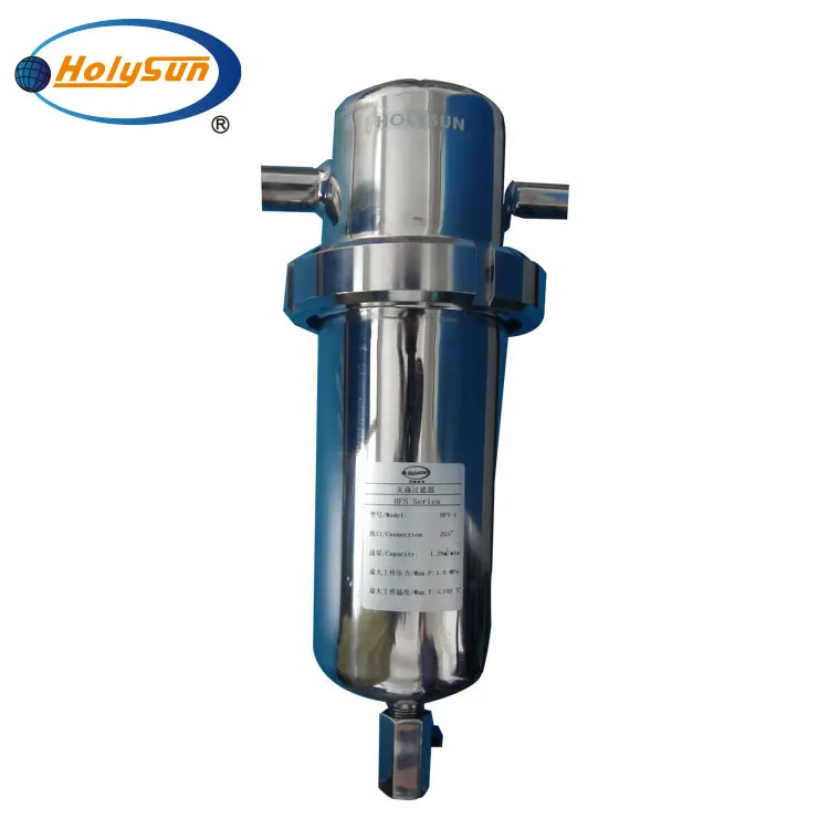 
Food grade stainless steel industrial air filter steam filter housing hot gas filter 