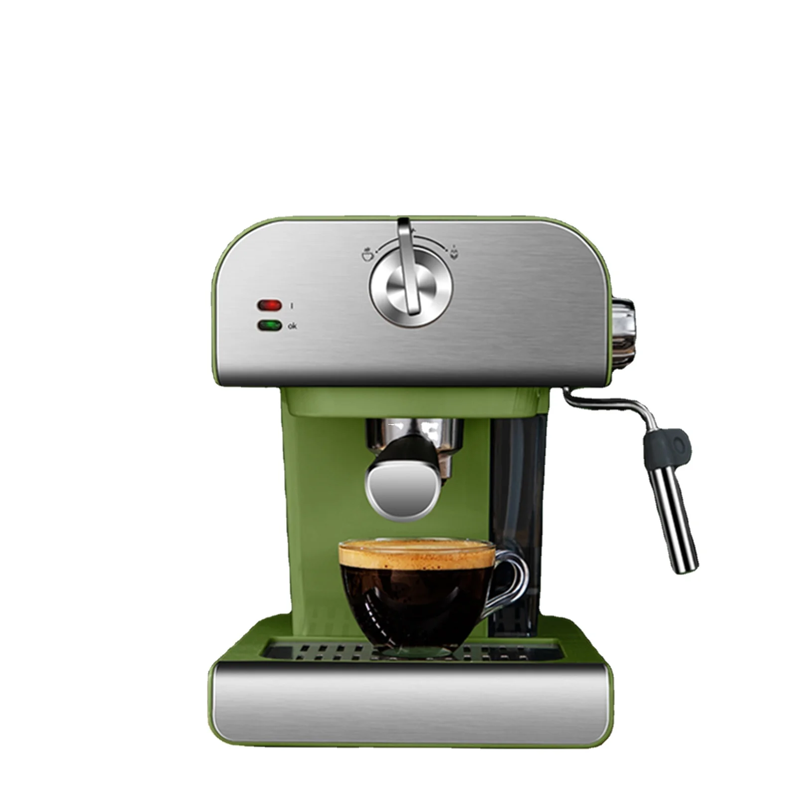 Semi-automatic Garland Steam Milk Maquina de Cafe ExpresoEspresso Coffee Machine  for household office commercial