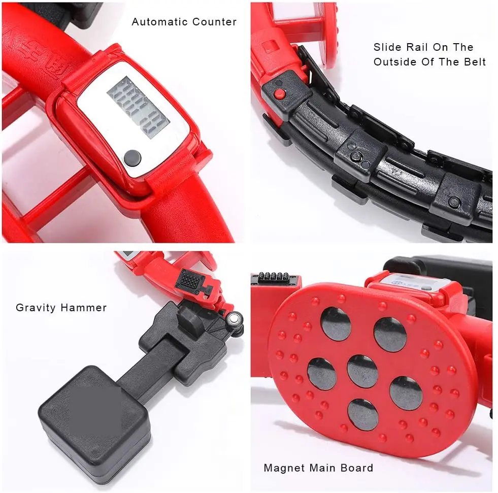 Real Loss Weight Fitness Equipment Hoola Ring hoop Digital Counting Non-Dropping Smart Magnetic Exercise Hoola Hoops