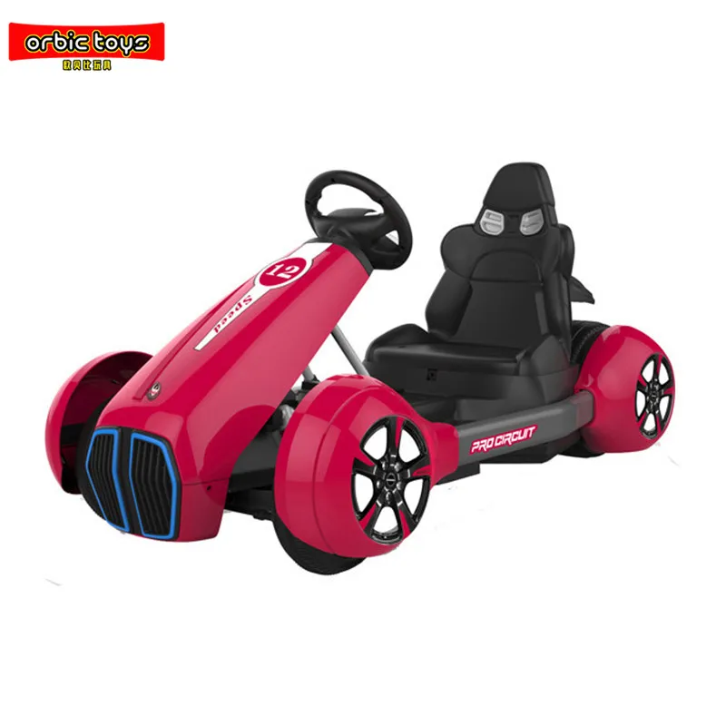 kids electric go kart  with racing style and two motors