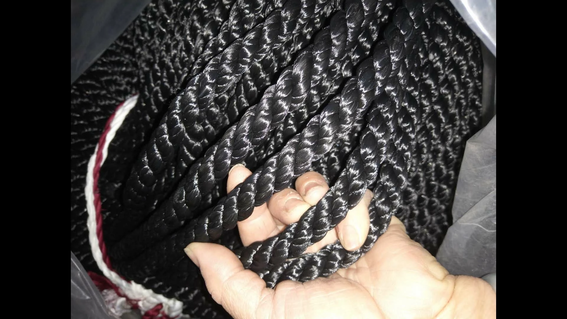 Lightweight PP Mooring Line 3 Strand 30 mm Polypropylene Mooring Rope for Small Ship