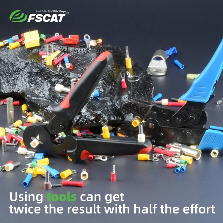 TE Series 7512 Double Entry Copper Pin Twin Electric Wire Crimp Bootlace Ferrules Insulated Cord End Crimp Cable Terminals