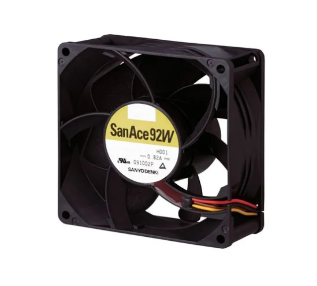 Sanyo Denki 9WV1224P1H001 DC 24V 0.8A 120x120x38mm   Server Cooling Fan