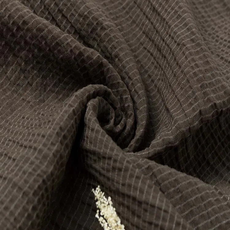 Supplier personalized wholesale price natural lightweight blended 96% ramie 4% polyester fabric woven fabrics for clothing dress