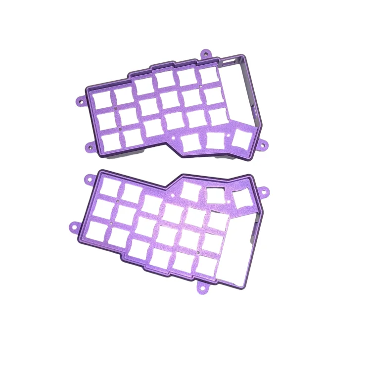 High Quality CNC Machining Aluminum Corne Case Enclosure Anodized OEM Design Aluminum Corne Keyboard Case