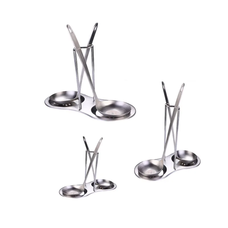 Stainless steel spoon rack hot pot spoon rack hotel kitchen soup rack stainless steel drain kitchenware