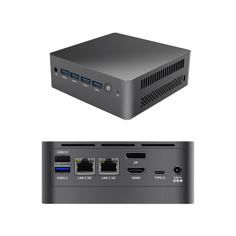 Inter Nuc N100 I5 I7 12th Gen DDR5 Mini Pc 16gb Ram 128/256g Ssd Support Wifi 6 Three Display 4k Portable Mini Computer