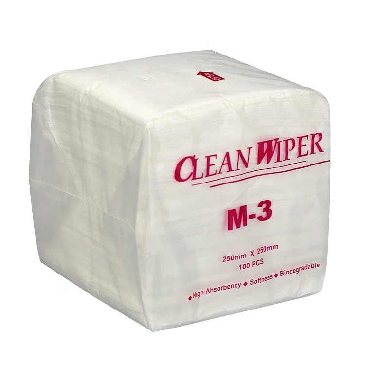 Cleanroom clean wipes dust-free wipes clean paper cleanroom wipes dust-free paper 100pcs - made in China