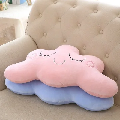 
Hot sale soft down cotton pillow creative ins cloud soft sofa cushion 