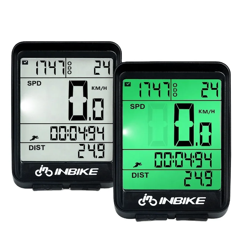 Waterproof  LED Digital Rate Bicycle Computer Wireless MTB Bike Cycling Odometer Stopwatch Watch