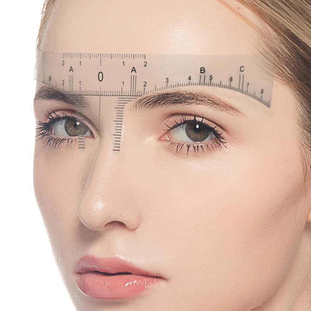 Eyebrow Ruler Measure Tools Microblading supplies Plastic Permanent Makeup Caliper