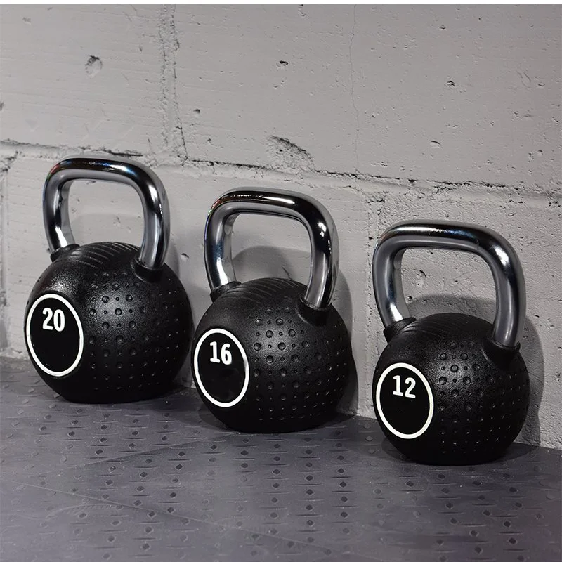 4~32kg Wholesale CPU Cast Iron Kettlebell Weight Lifting Training Gym Equipment Kettle Bell&ergonomic cast iron kettlebells
