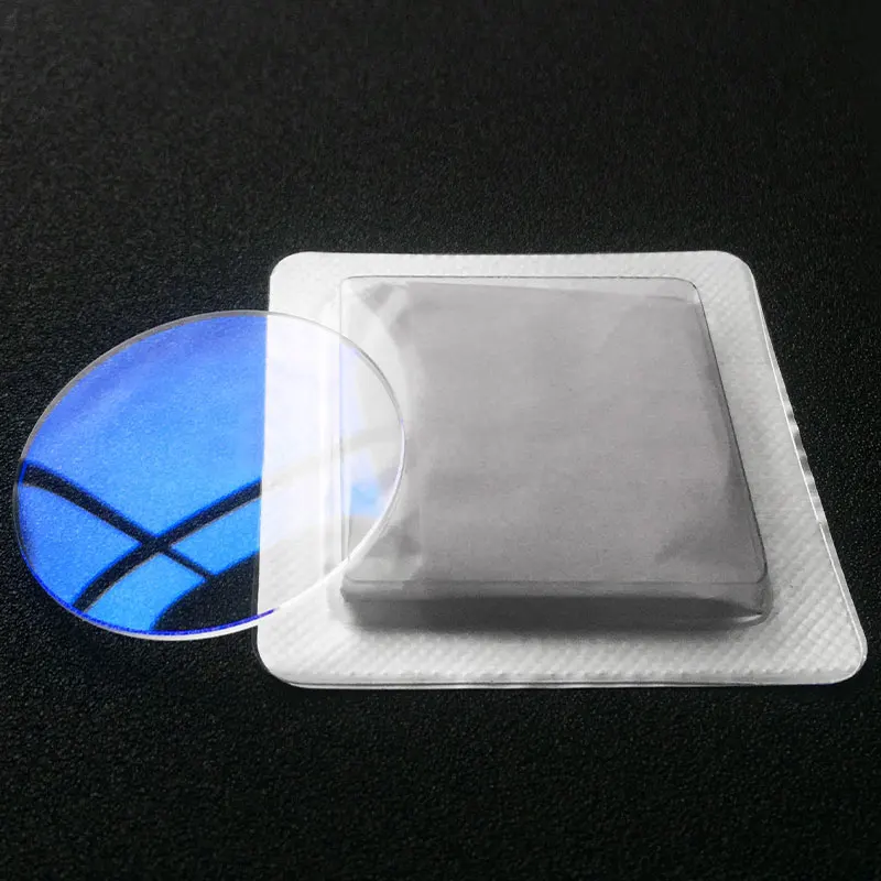 Sapphire Crystal Fits PORTOF INO 34 Case IW 357401/357405/357412/357415/657601 Blue AR Coating Crystal Watch Glass Repair Parts