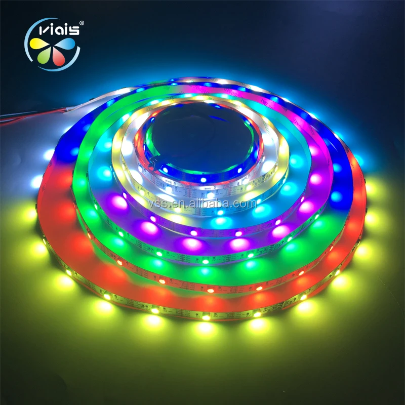 Vss 5 метров VS17822 SMD 5050 цифровая Rgb-лента водонепроницаемая Волшебная полноцветная светодиодная лента