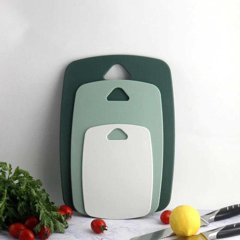 wholesale multifunctional pp chopping board set Non-Slip Reversible Sort cutting board plastic