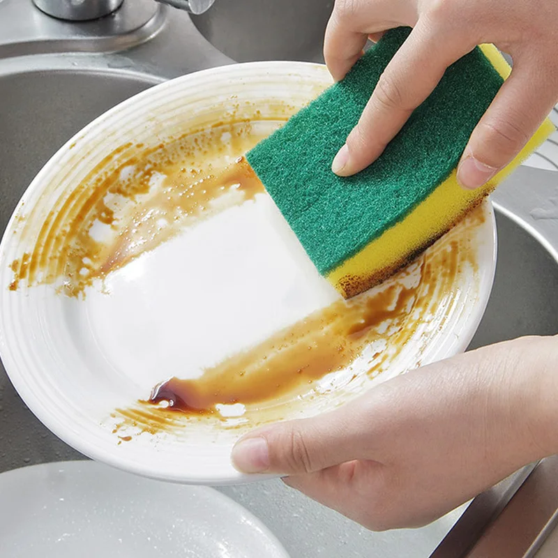  Custom Color Kitchen Magic Cleaning Scrub Sponge Household Cellulose