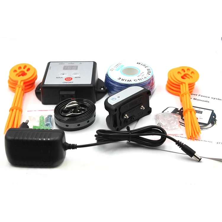 
New Electric Dog Fence System Rechargeable Training Collar + 300M Cables with 1/2/3 Collar 