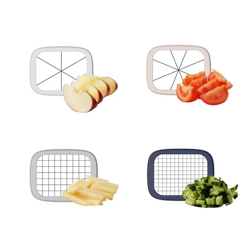 Multifunctional Manual Kitchen French Fries Potato Chips Cutter Slicer Chopper Vegetable Cutter Fruit Salad Cutter