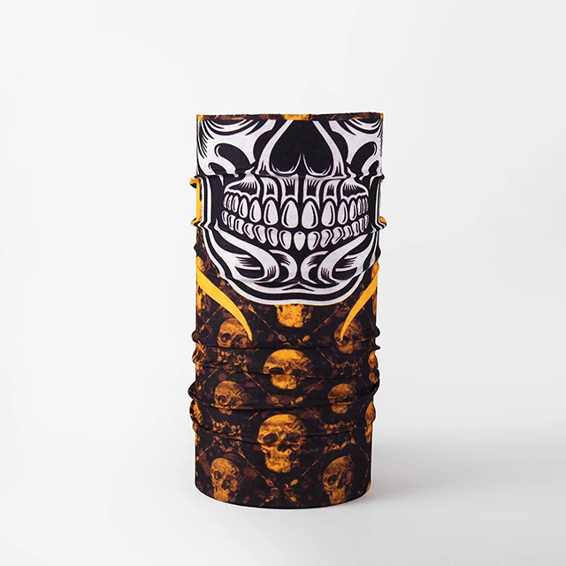 
High Quality Durable Using 3D Digital custom windproof seamless Face Shield Tube Bandana 