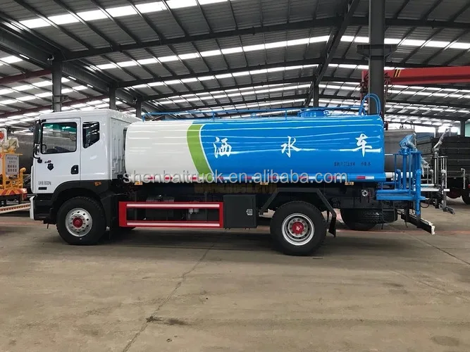 Dongfeng 4x2 15000 литров разбрызгиватель Автоцистерна для воды грузовик Bowser резервуар