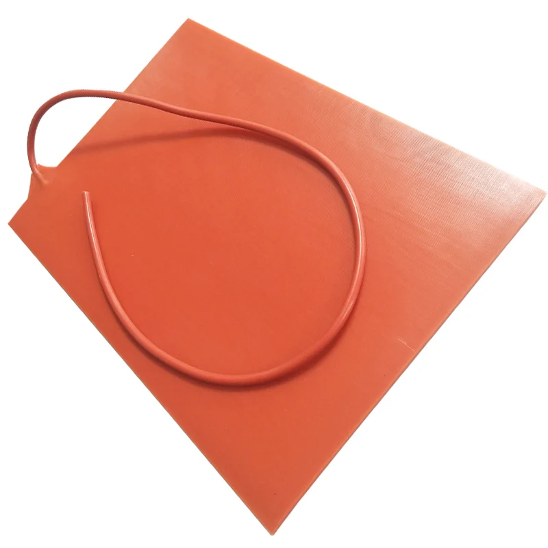 12V Induction Heater Customized Electric Silicone Heating Element Heat Transfer Silicone Heater