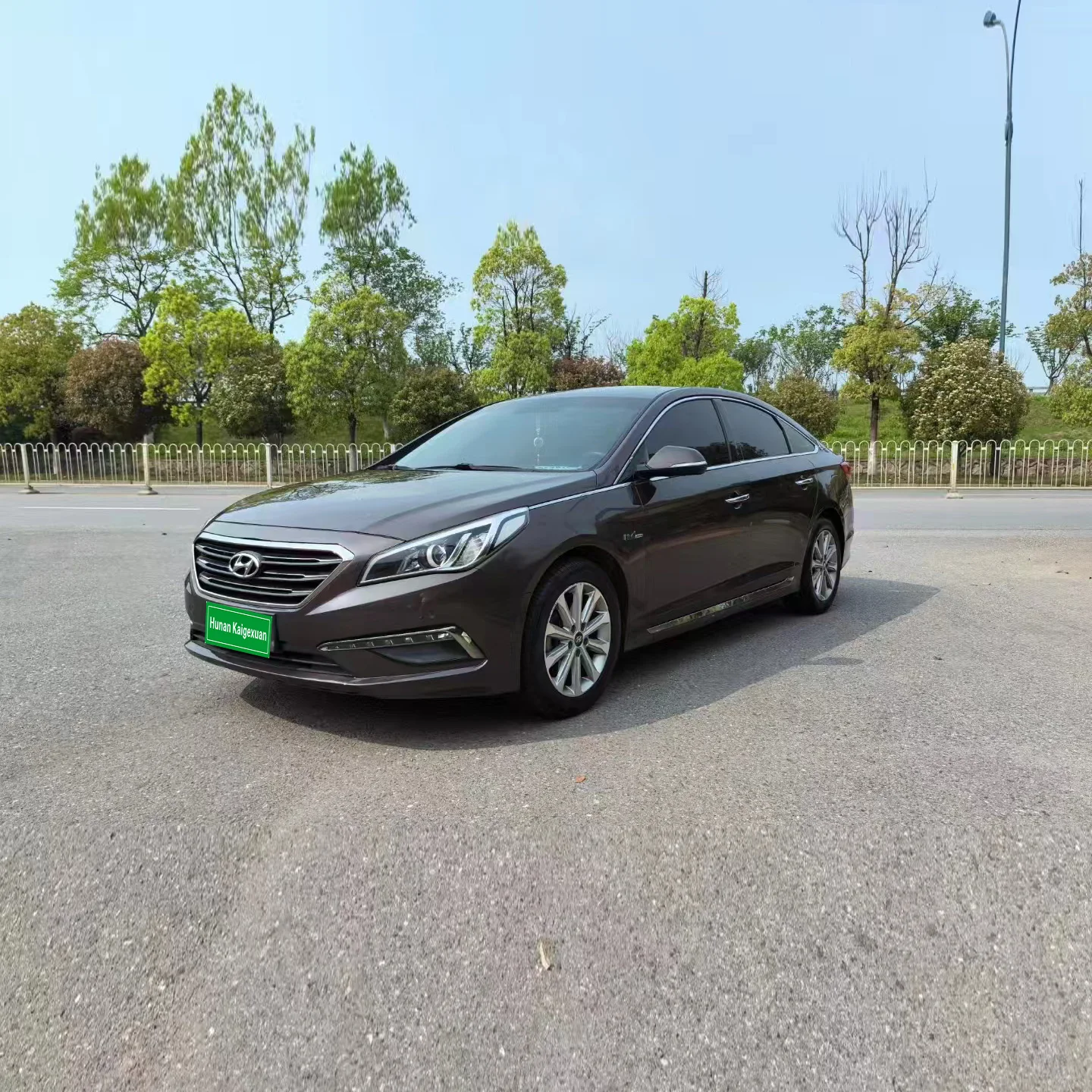 Дешевые подержанные автомобили для продажи Hyundai Sonata 2015 1.6l Gls Smart Model горячая Распродажа автомобилей