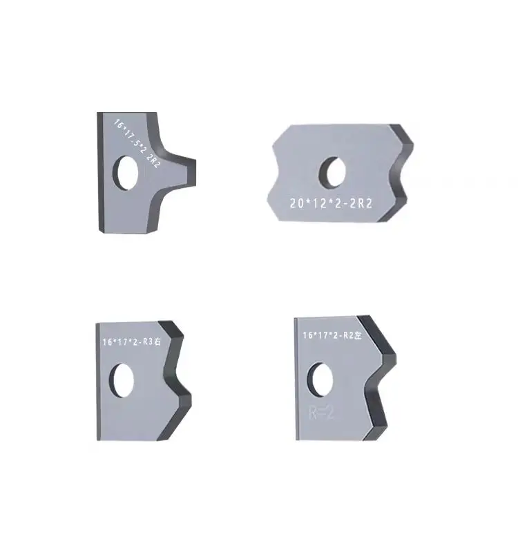 Profiled Standard Blanks Knife for woodworking Machinery Wood Shaper Cutter for Door Frame Profile Cutter 16*17.5*2mm 2R