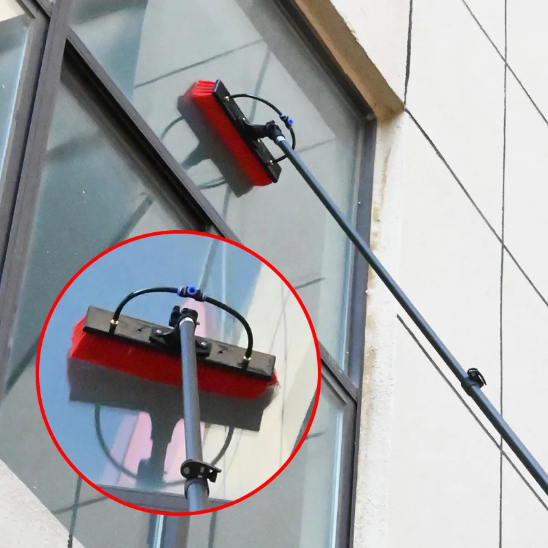 HOFI telescoping pole manufacturer water fed pole window cleaning high window cleaning pole