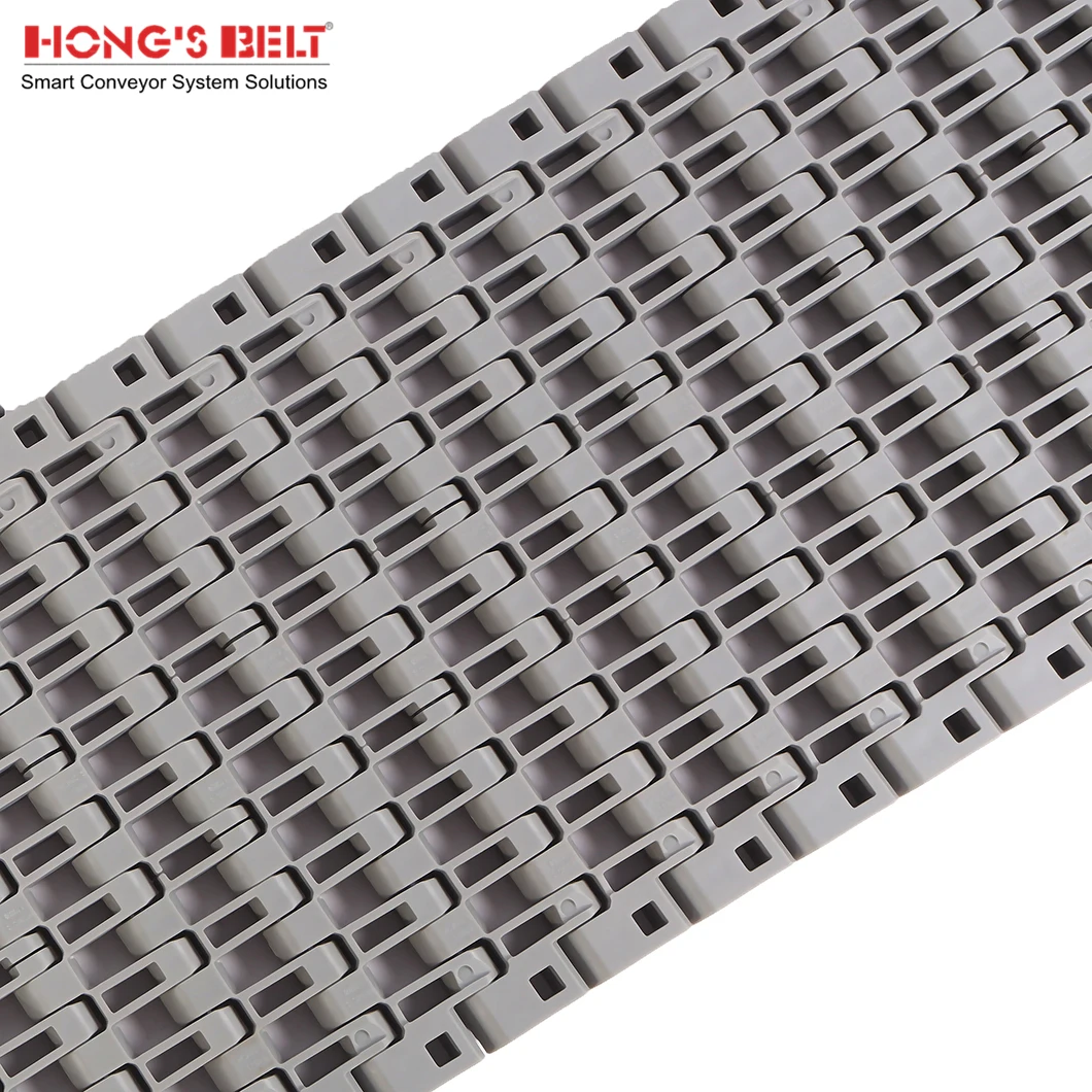 Hongsbelt High Quality Plastic Modular Conveyor Belt Flush Grid Modular Plastic Conveyor Belt For Tire Industry
