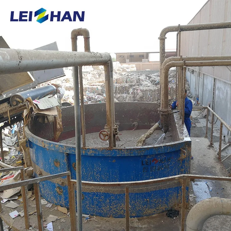 Complete Paper Recycling System Recycled Paper Pulp Making Production Line (1600437085548)