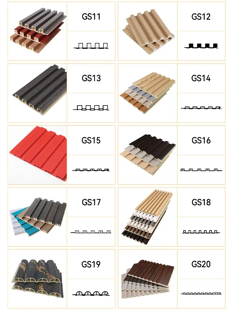 Natural Antisepsis 3D WPC Wall Boards Composite Indoor Wood Plastic Pvc Design Wpc Wall Panel