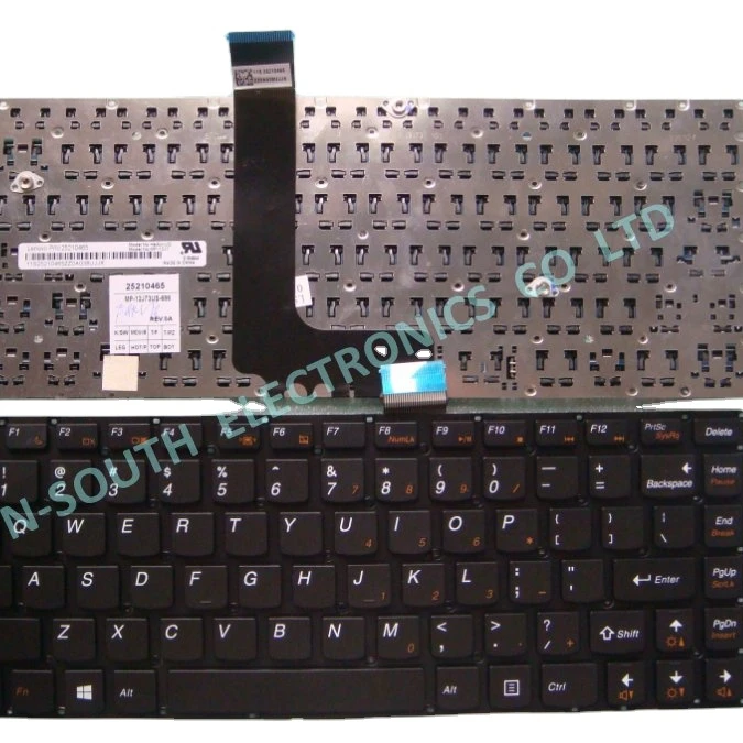Wholesale price laptop keyboard for lenovo m490s us layout black