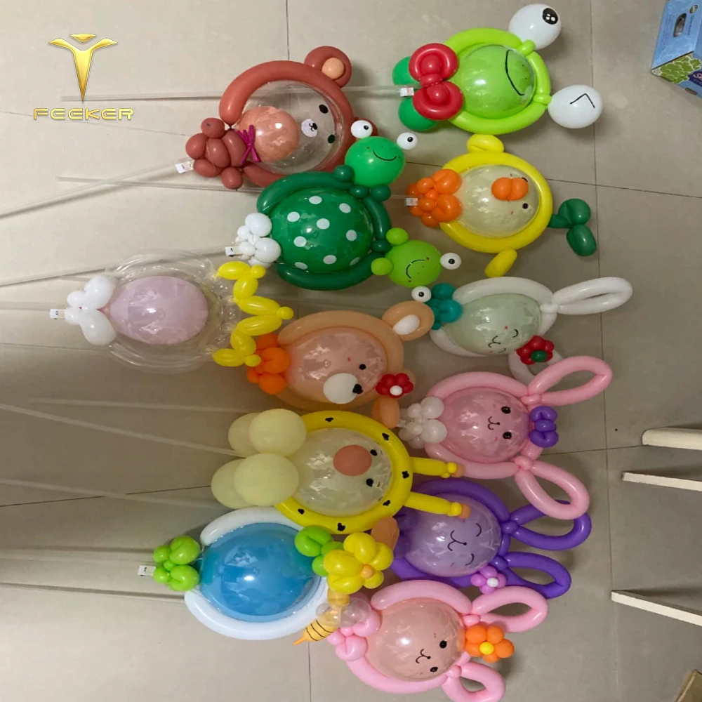 Bunch Stuffer Machine 20 Inch Birthday Cake Balloon