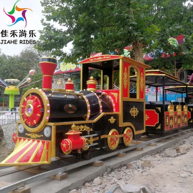 Other amusement park products new design amusement park train Retro track train for sale