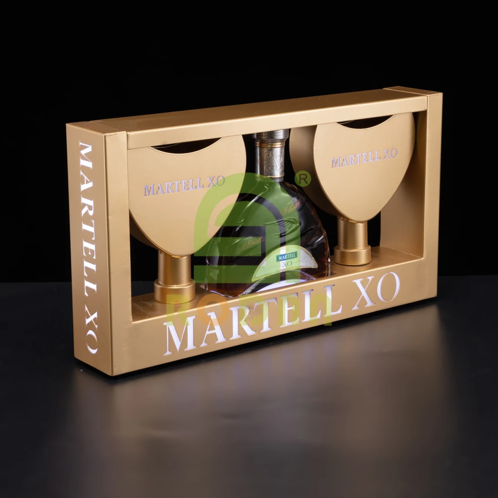 MARTELL XO bottle presenter golrifier display