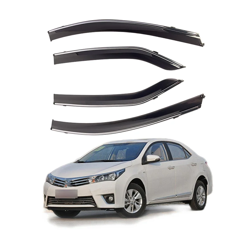Солнцезащитный козырек от дождя для козырька автомобиля дверного toyota corolla 2014-2018