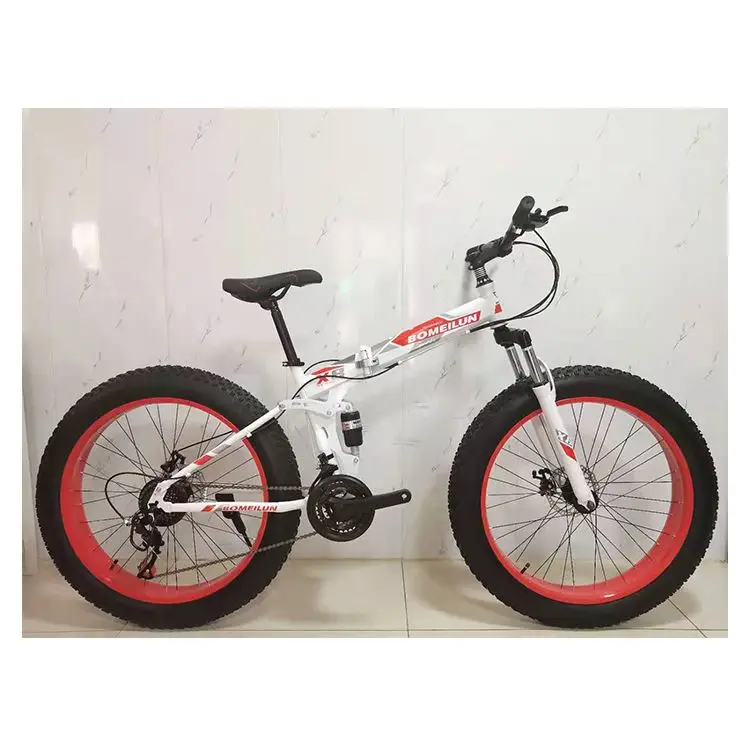 New Design Five Colors 26 Inch Wide Tires Snow Bike From China