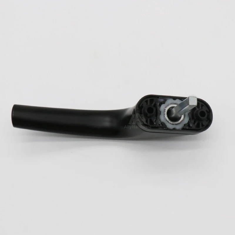 Customizable zinc alloy UPVC window handle with 2 pcs iron screws