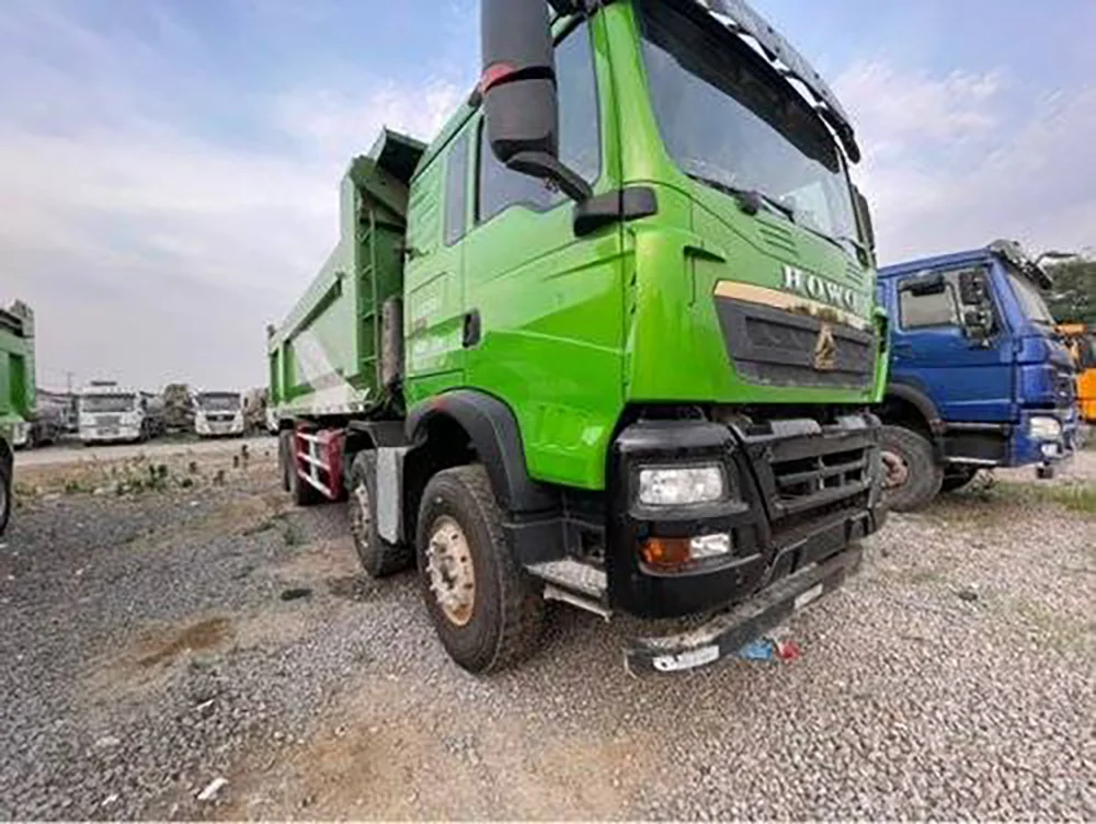 Used  High Quality Sinotruk HOWO 8x4 Dump Truck used 440hp Euro3 Euro4 Euro5 Diesel Tipper Truck Dump Trucks hot sales