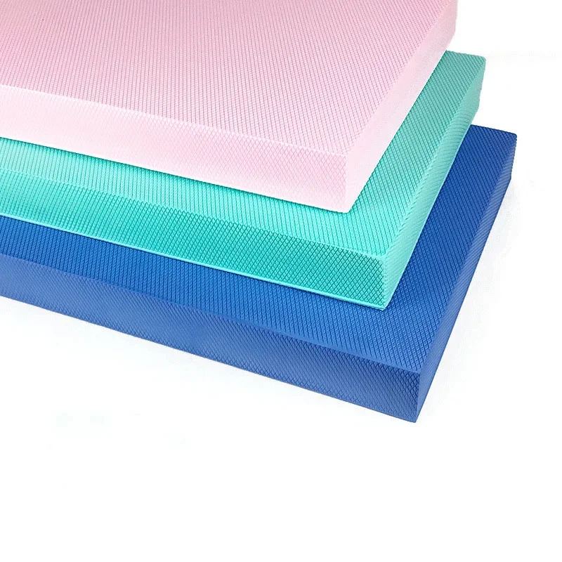 High elastic Anti slip waterproof factory price customized color yoga balance boards and tpe balance pad