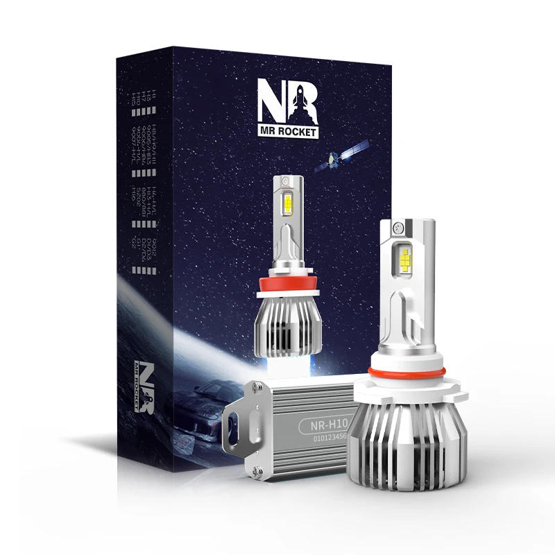 Wholesale factory price H10 Car LED Headlight 110W 12000LM 6500K plug and play with high quality fans for car retrofit upgrade