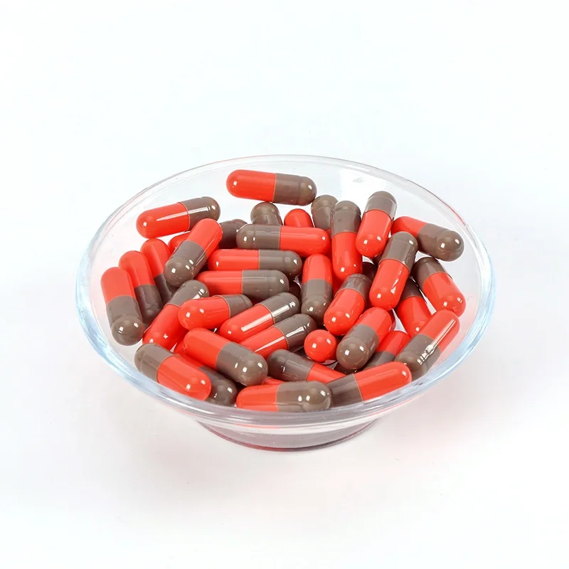 Size 000 High-quality hard vegetable capsules with customized printings