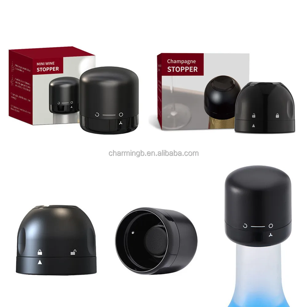 Vacuum Sealed Red Wine Bottle Cap Stopper Silicone Mini Wine Stopper