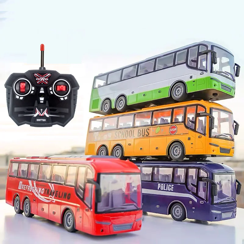 long vehicle toy set toddlers cars with lights school bus truck birthday party gifts internationa buses children car toys bo toy