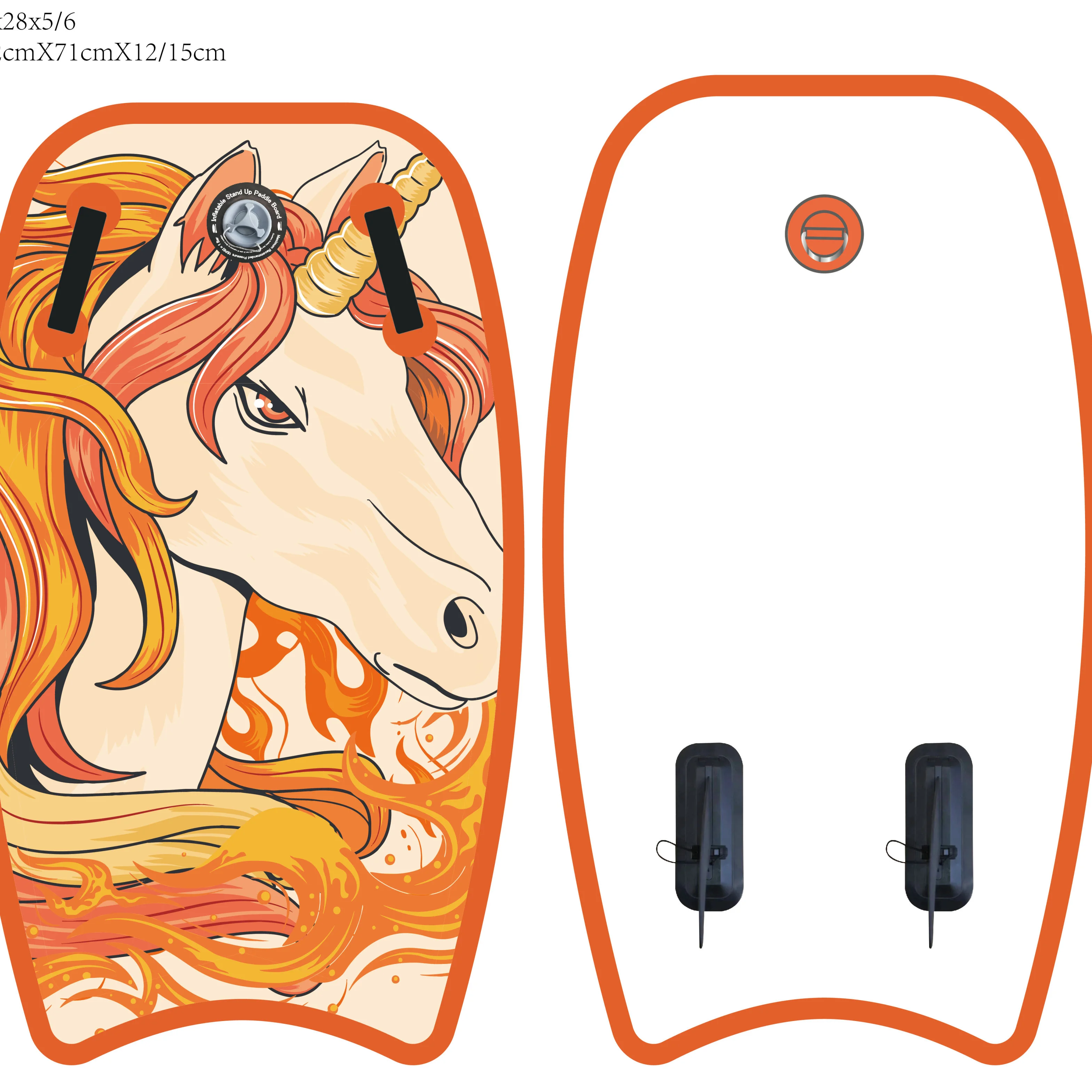 skatinger KICK BOARD 2021 new design sup board inflatable body board for water sports