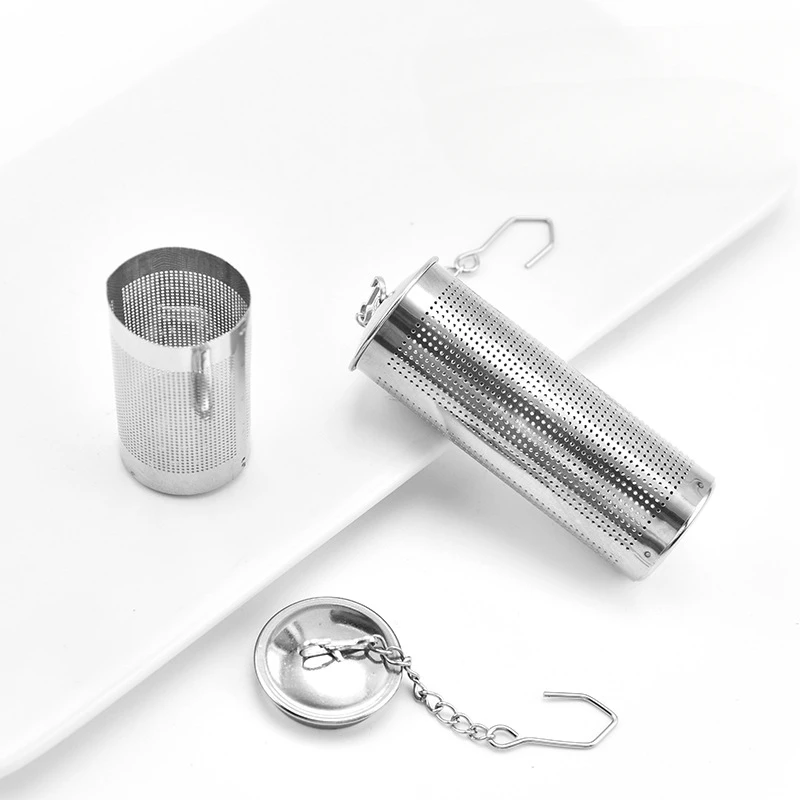 Mini Tea Strainer 304 Stainless Steel Tea Ball Infuser with Chain
