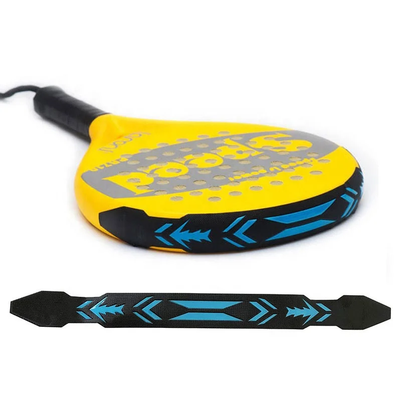 Customized Beach Tennis Paddle Protection Tape Weighted TPU Training Paddle Edge Tapes Beach Tennis Game Accessories