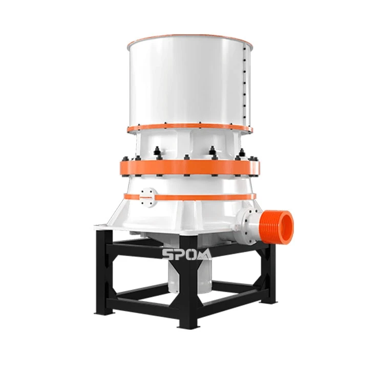 Superior quality small hp500 cone crushing copper gold iron ore basalt single cylinder hydraulic cone crusher