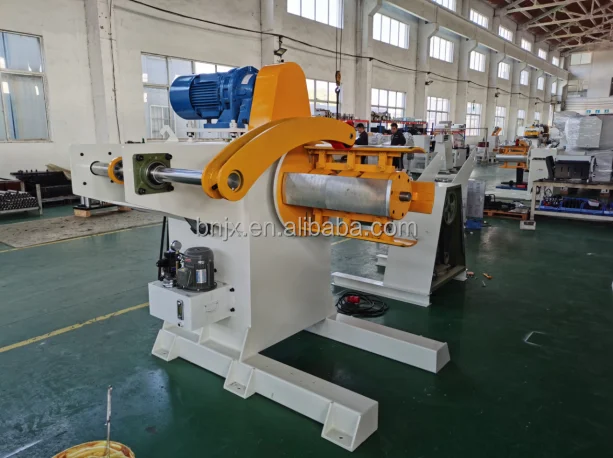 2023 best  color coil  3 tons hydraulic uncoiler/ decoiler machine price steel uncoiler machine cheaper