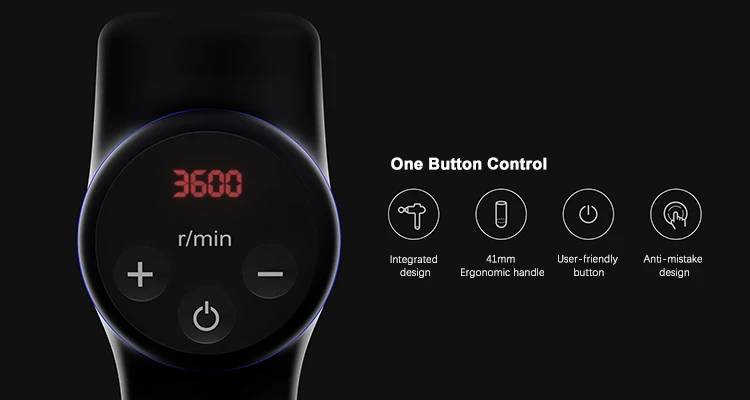 
Latest Design Muscle Massage Gun Deep Tissue Massager Fascia Massager 